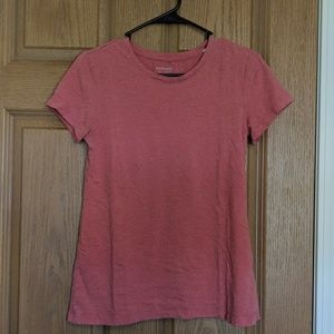 Plain Salmon Babydoll Tee Shirt